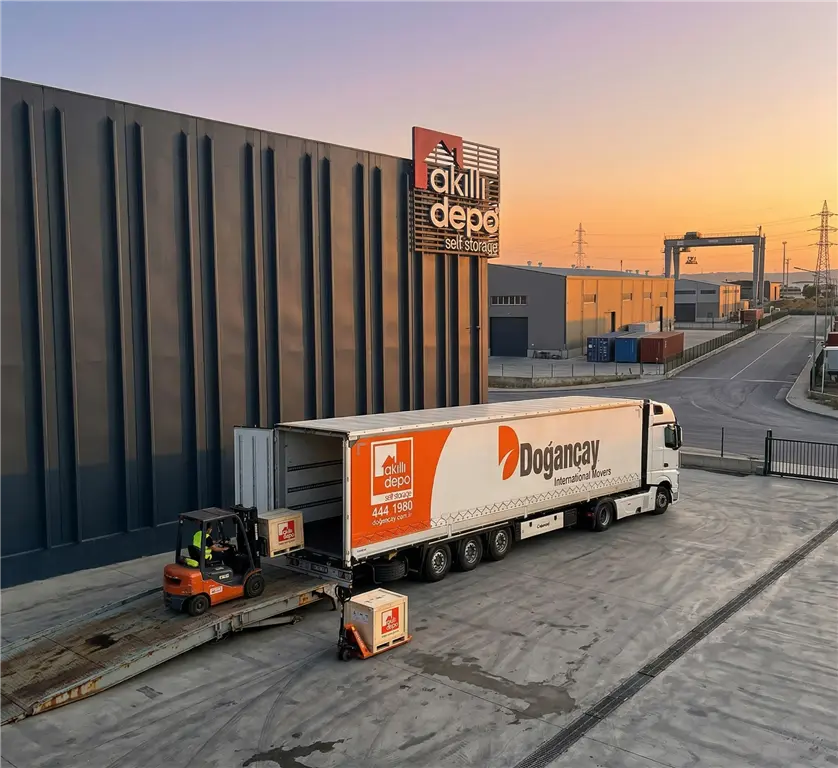 Akıllı Depo modern depolama tesisi